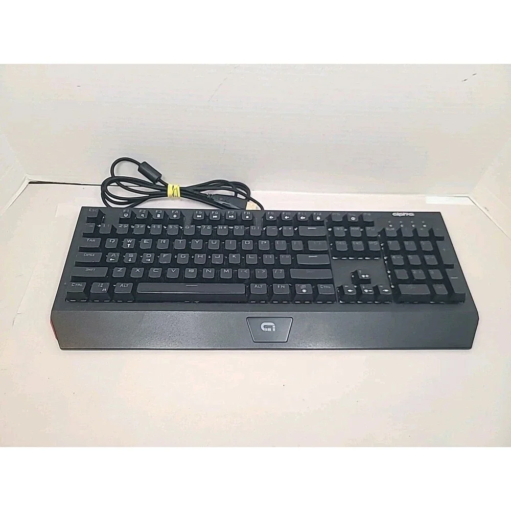 Alpha Gaming VIPER Fully Mechanical Gaming Keyboard Model 7063 Used